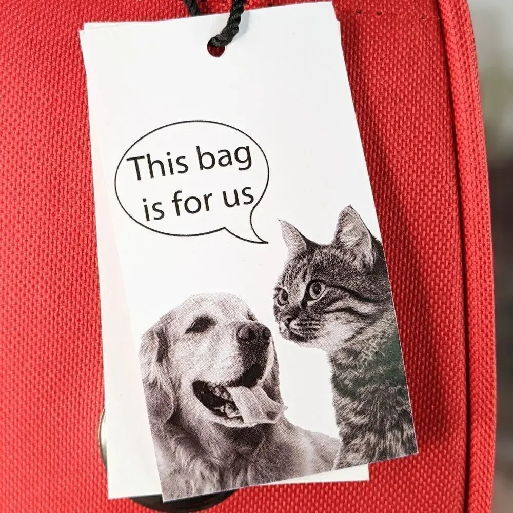 NWT - Portable Ventilated Carry Backpack for Dog Cat Pet Carrier